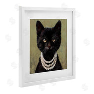 Wani Pasion | Elegant Black Cat with Necklace