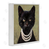 Wani Pasion | Elegant Black Cat with Necklace
