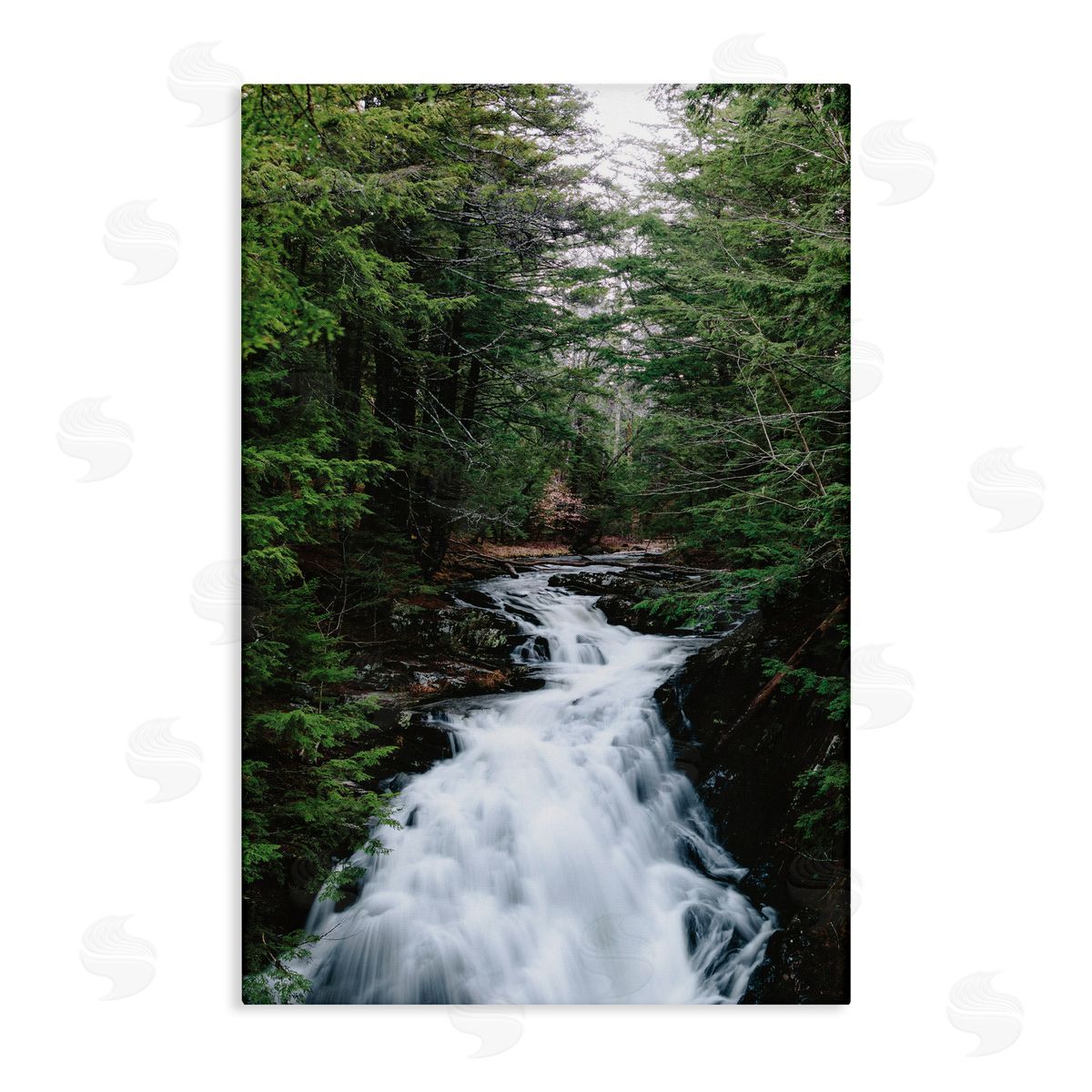 Sean Greenough Endless Cascade Waterfall Canvas Wall Art Print