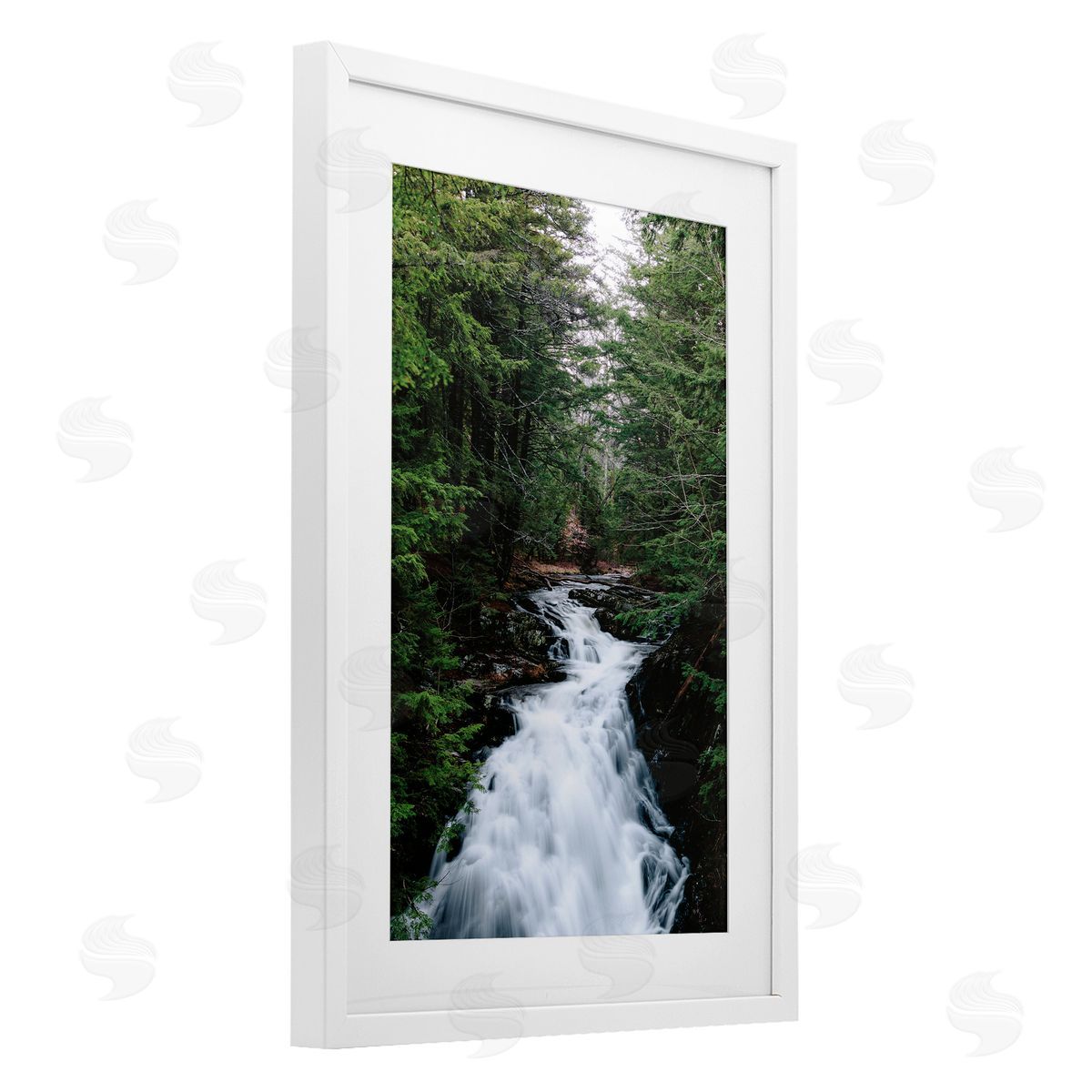 Sean Greenough Endless Cascade Waterfall Canvas Wall Art Print