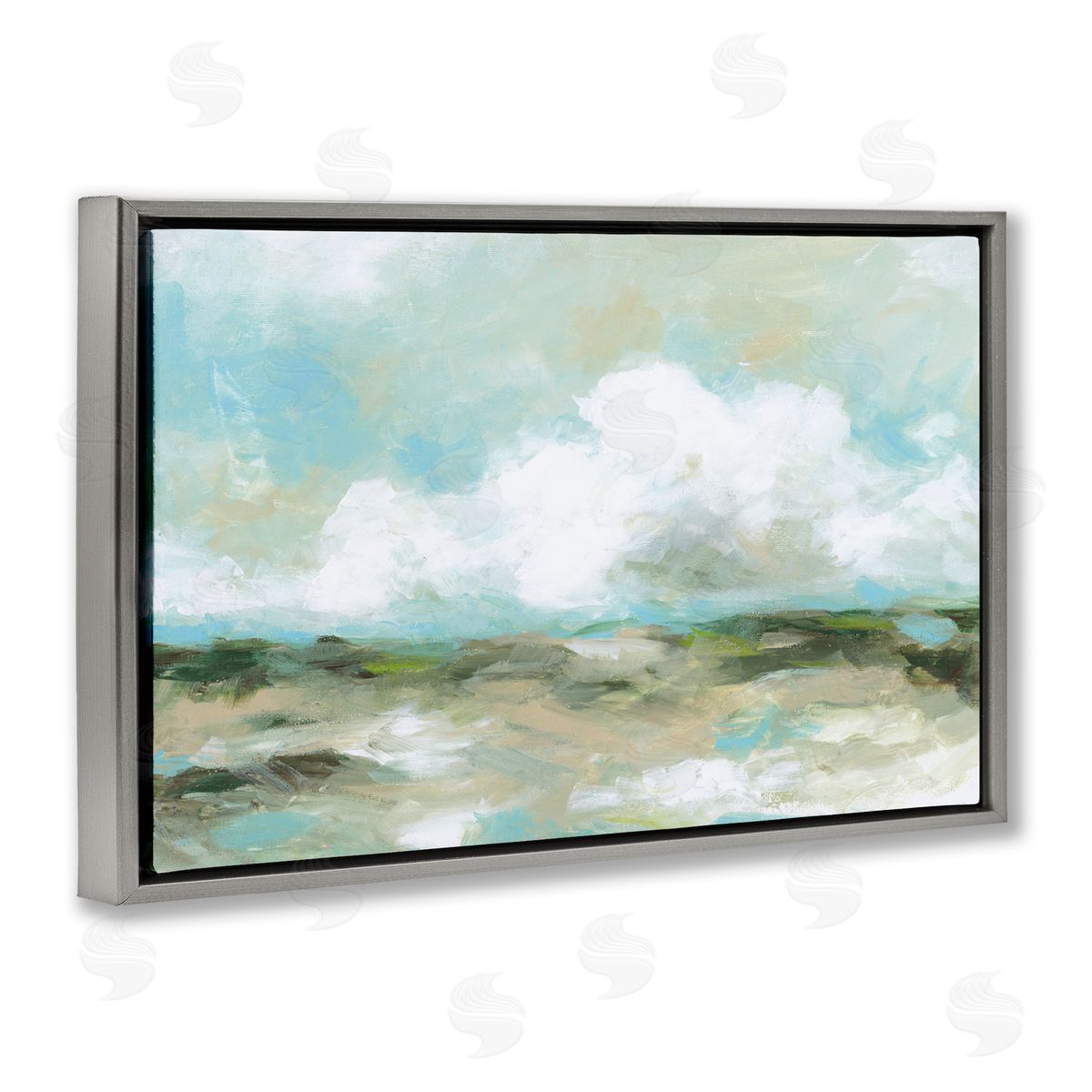 Wani Pasion It's A Fine Day Landscape Canvas Wall Art Print