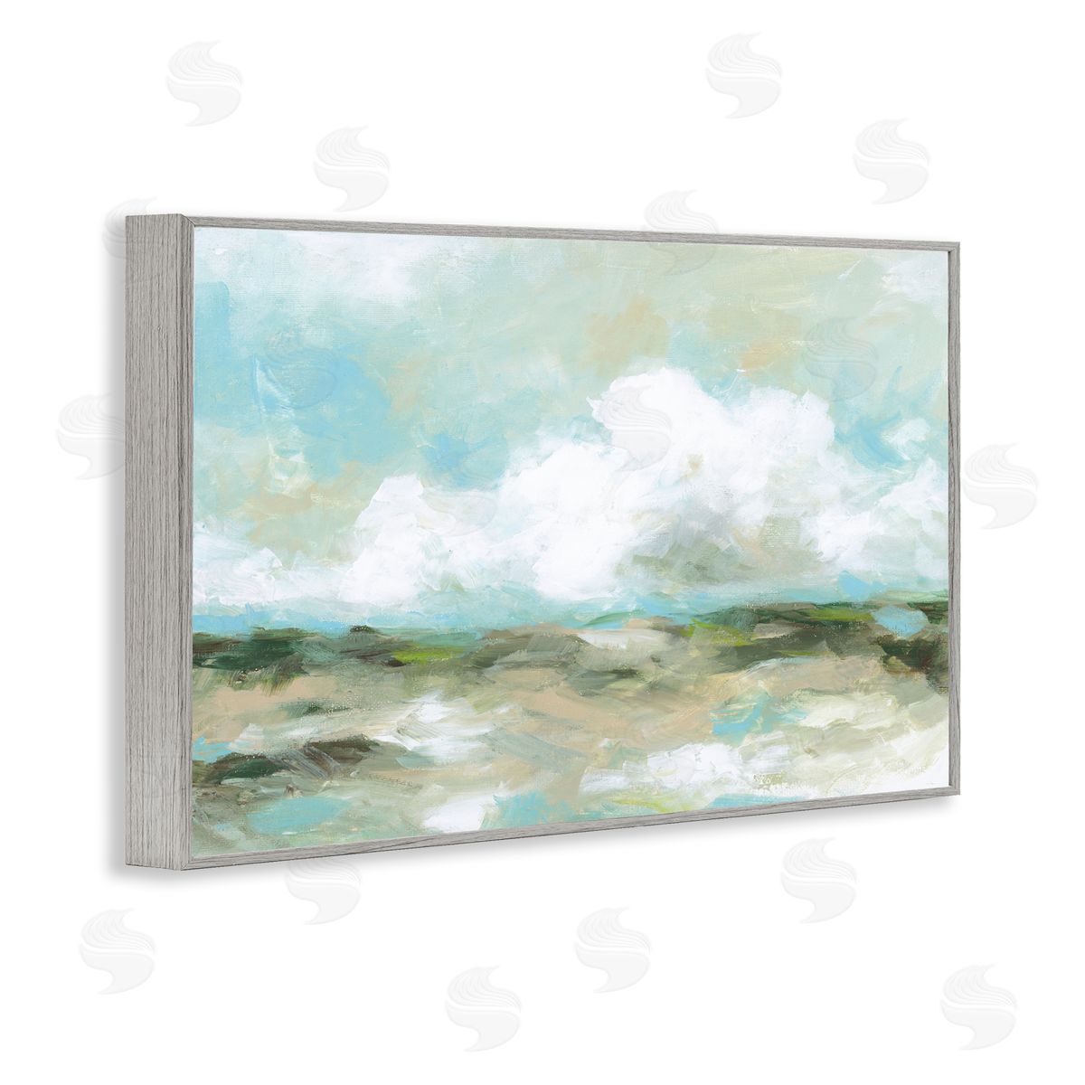 Wani Pasion It's A Fine Day Landscape Canvas Wall Art Print