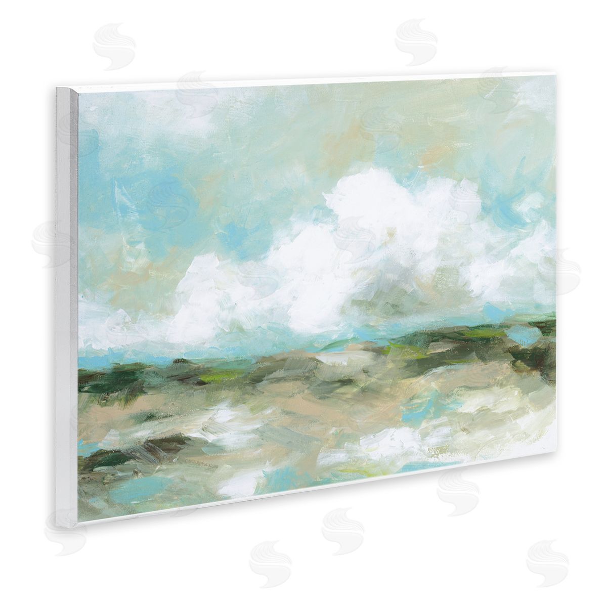 Wani Pasion It's A Fine Day Landscape Canvas Wall Art Print