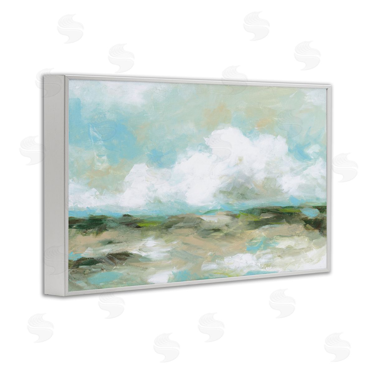 Wani Pasion It's A Fine Day Landscape Canvas Wall Art Print