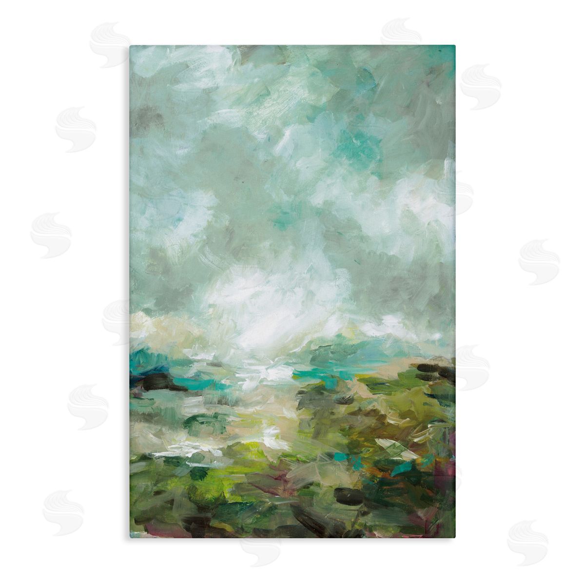 Wani Pasion Searchlight Abstract View Canvas Wall Art Print