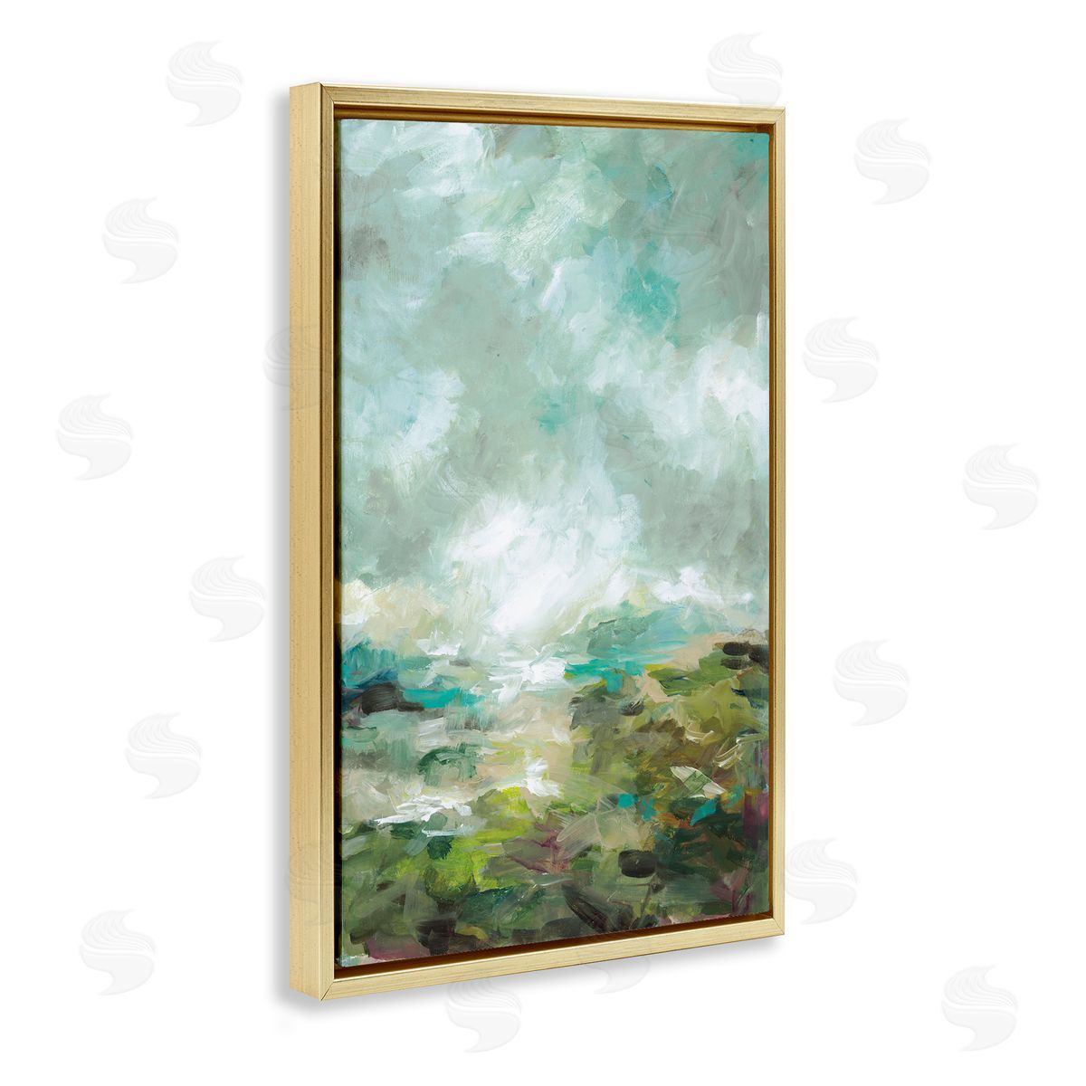 Wani Pasion Searchlight Abstract View Canvas Wall Art Print