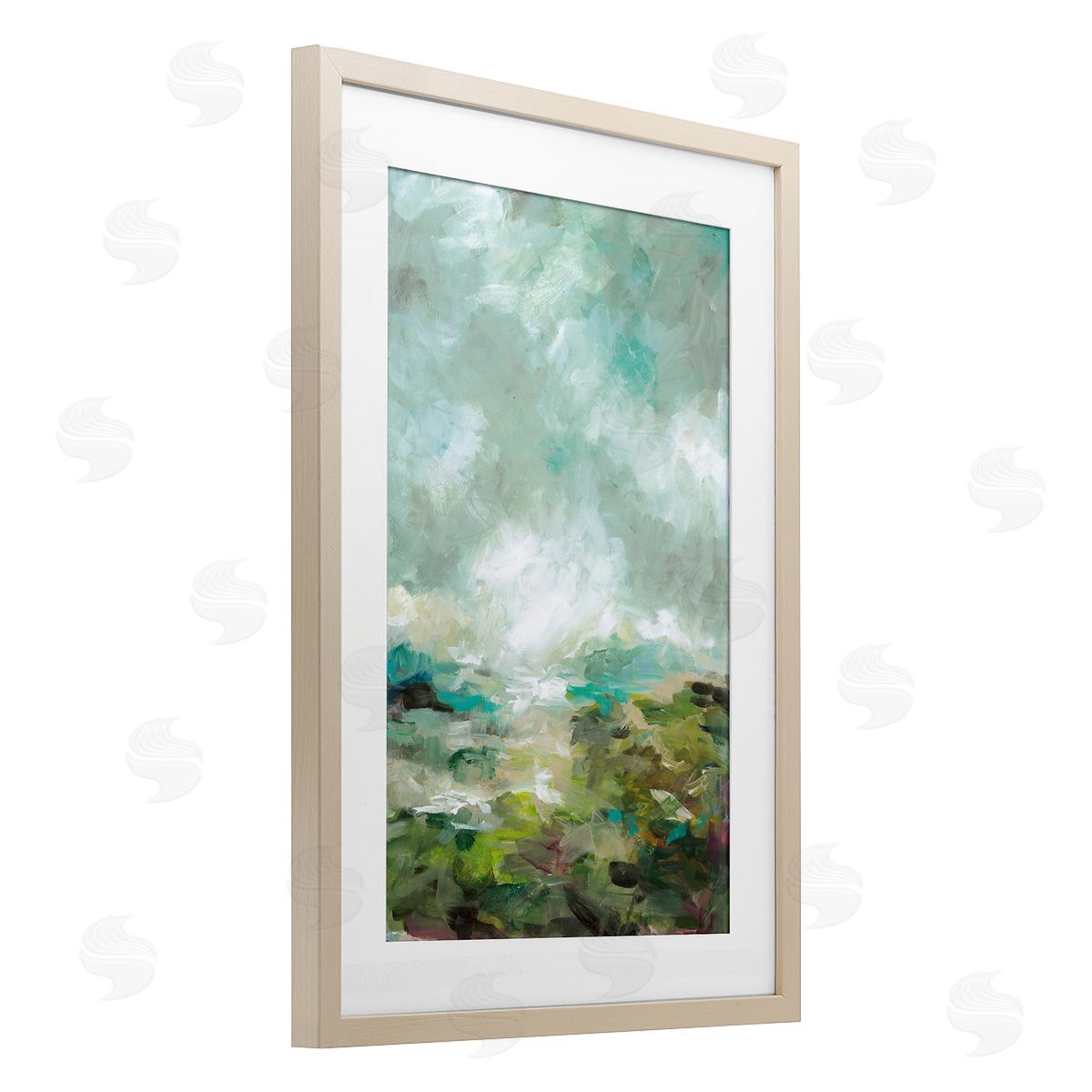 Wani Pasion Searchlight Abstract View Canvas Wall Art Print