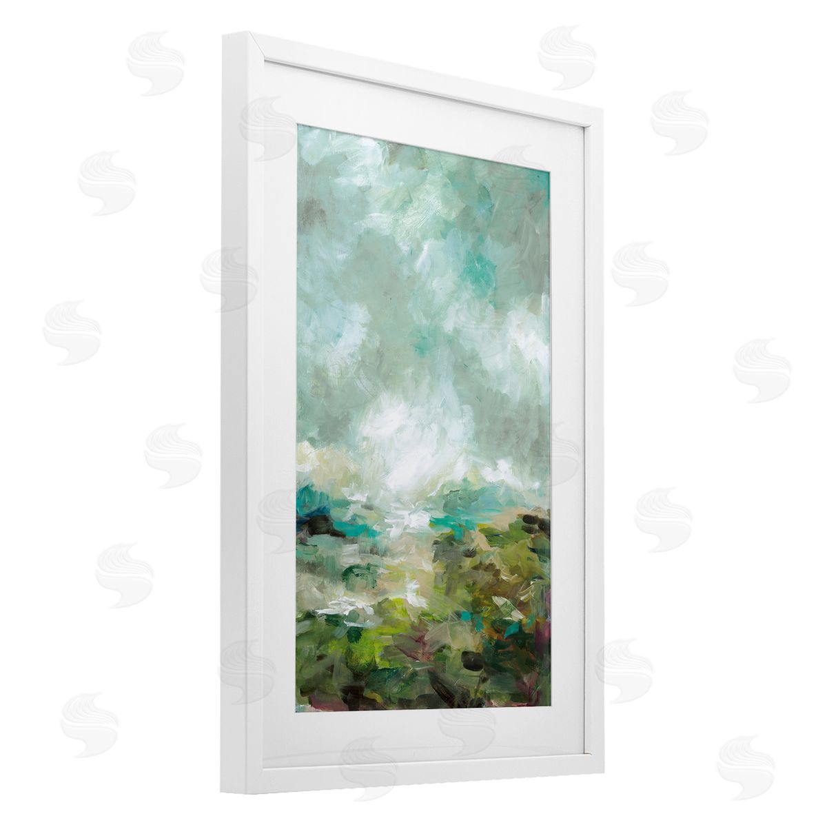 Wani Pasion Searchlight Abstract View Canvas Wall Art Print