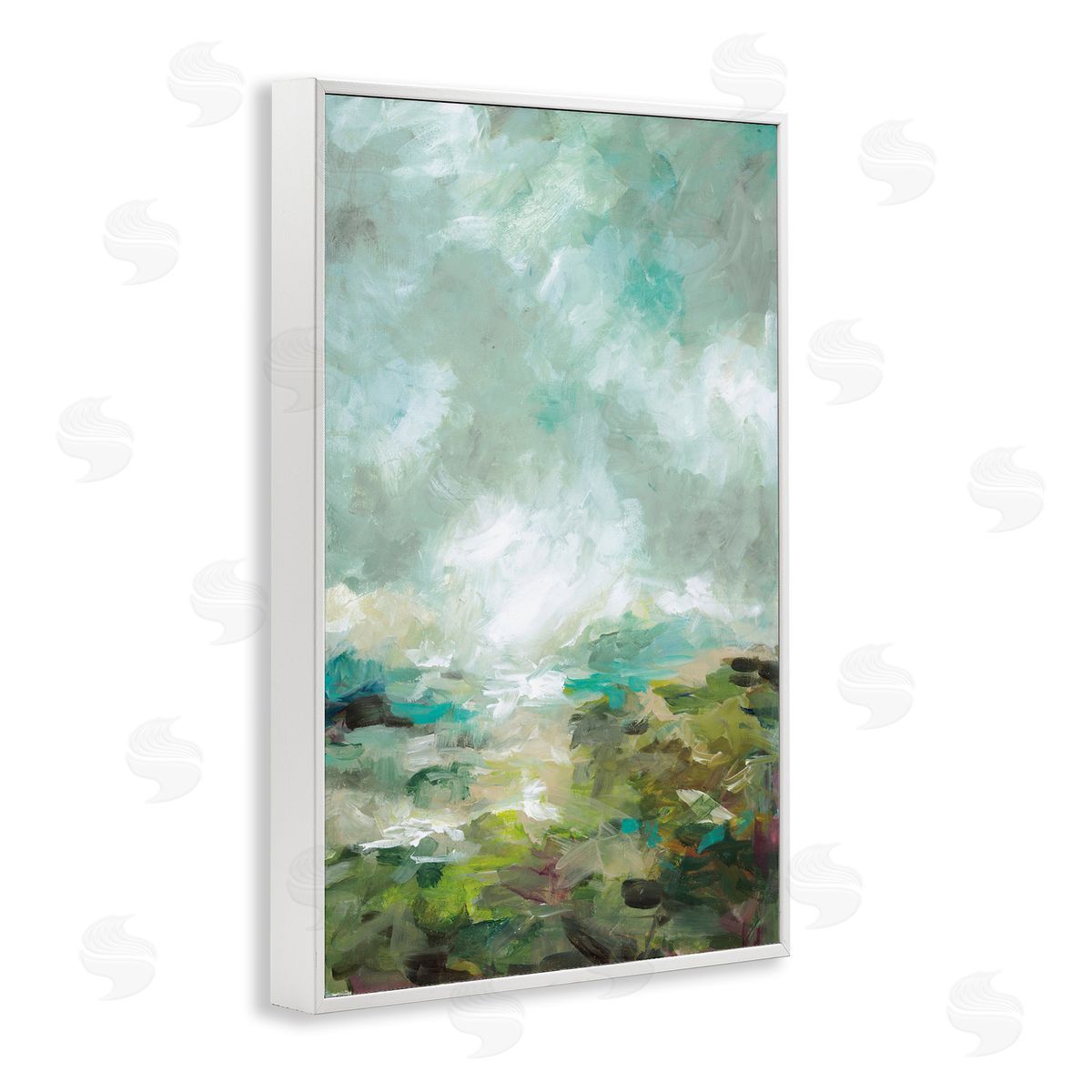 Wani Pasion Searchlight Abstract View Canvas Wall Art Print