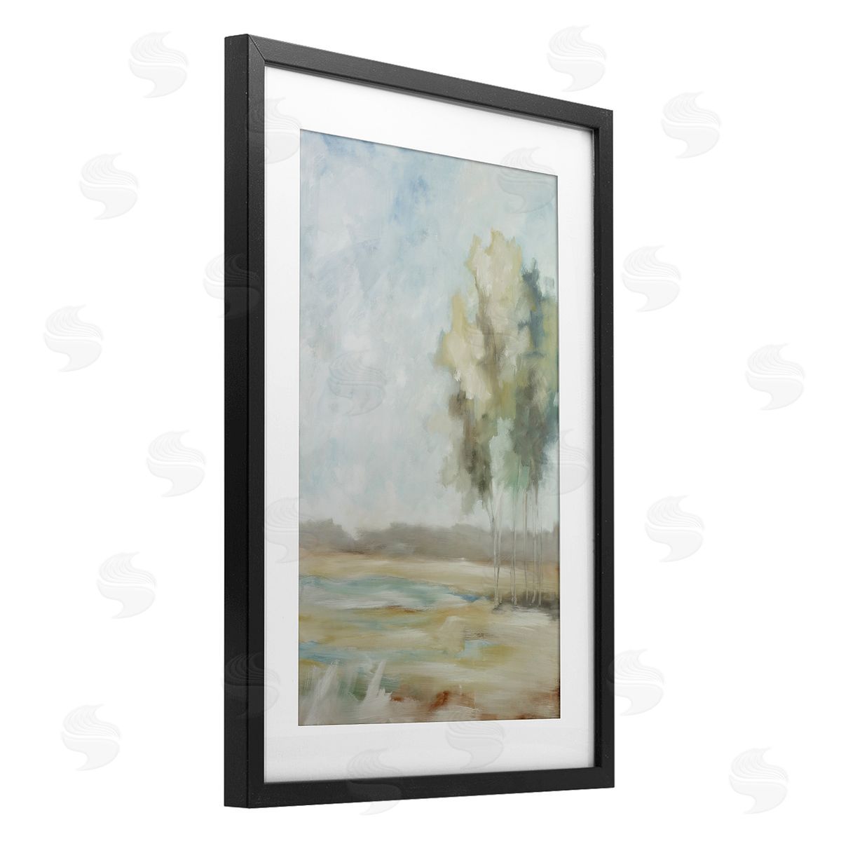 Jacqueline Ellens Solo Journey Muted Landscape Canvas Wall Art Print