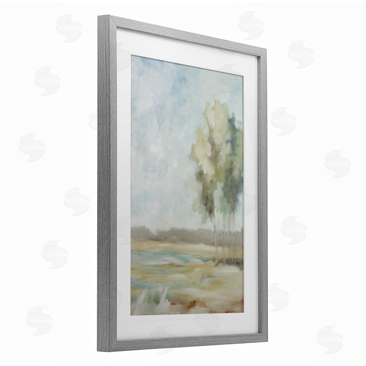 Jacqueline Ellens Solo Journey Muted Landscape Canvas Wall Art Print