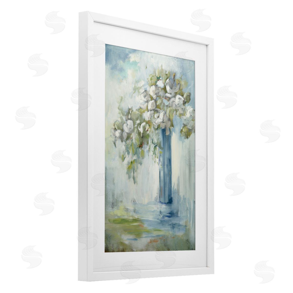 Mary Parker Buckley Standing Tall Flower Vase Canvas Wall Art Print