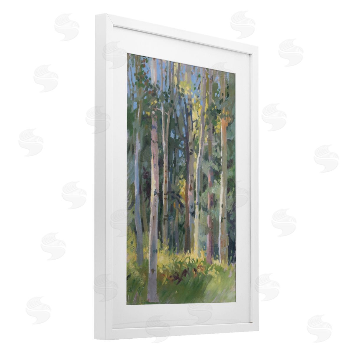 Christine Debrosky Hidden Path Forest Trees Canvas Wall Art Print