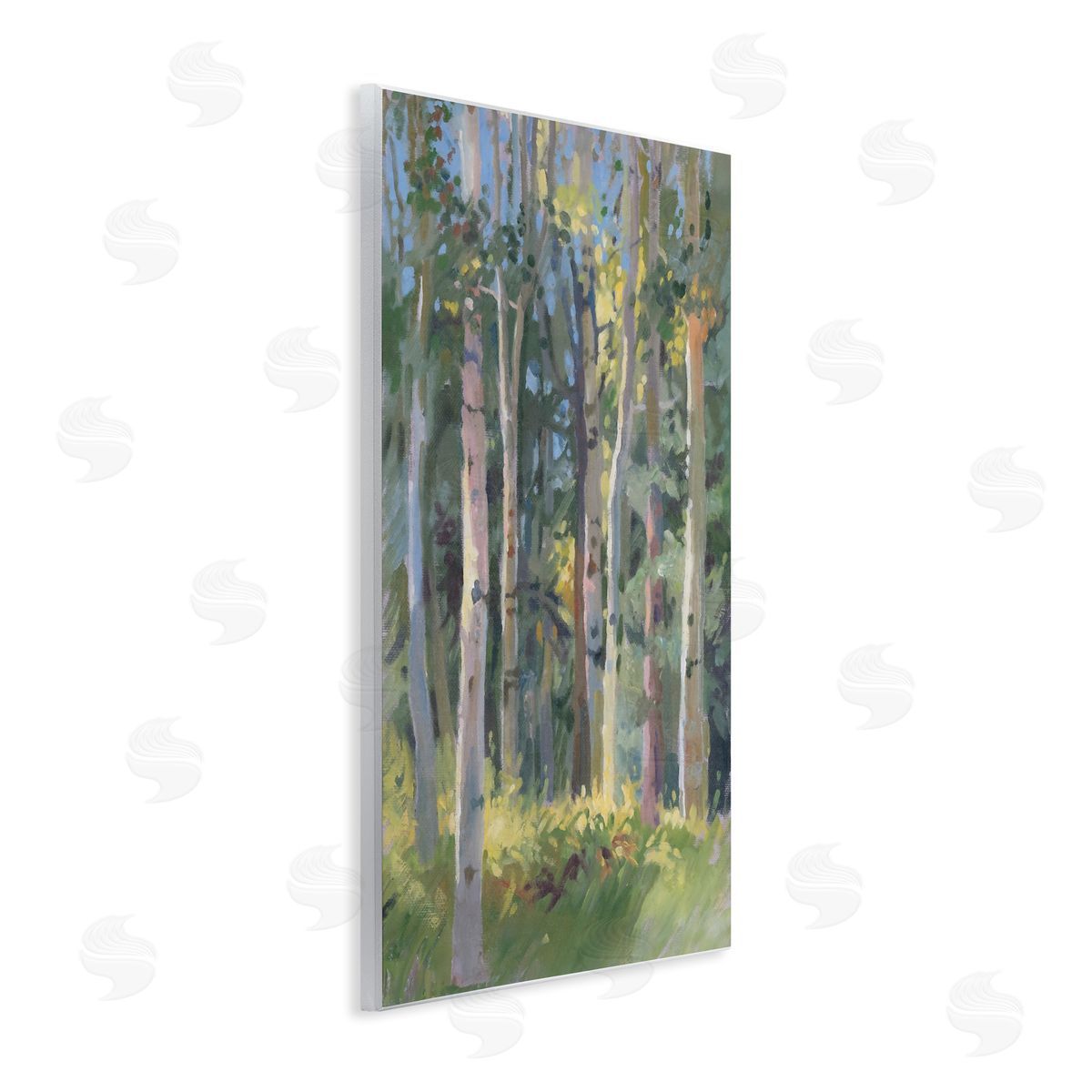 Christine Debrosky Hidden Path Forest Trees Canvas Wall Art Print