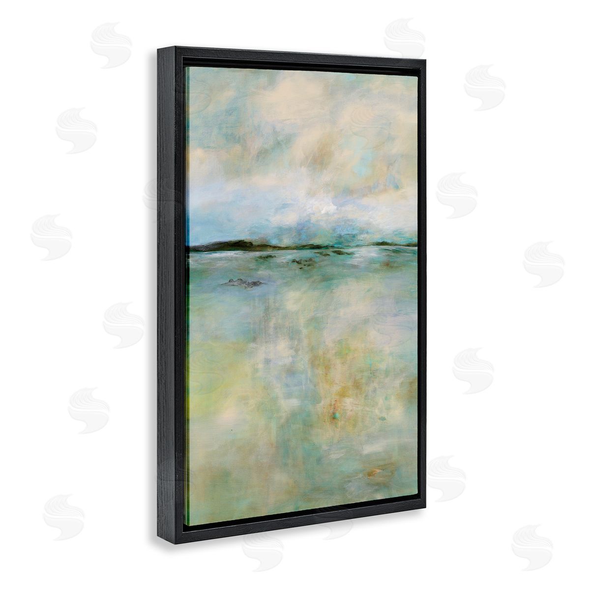 G.A. Hickman Thoughtful Abstract Horizon Canvas Wall Art Print
