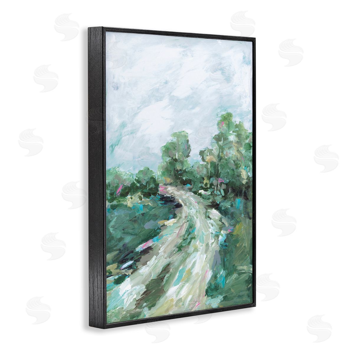 Wani Pasion On My Way Abstract Path Canvas Wall Art Print