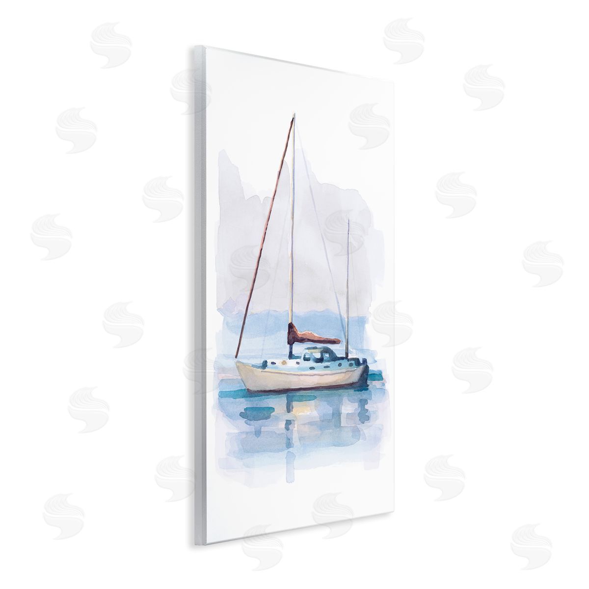 Andrew Talbot Sea Of Cortez Sailboat Canvas Wall Art Print