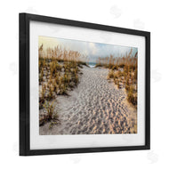 Michael Cahill | Path To The Beach Footprints