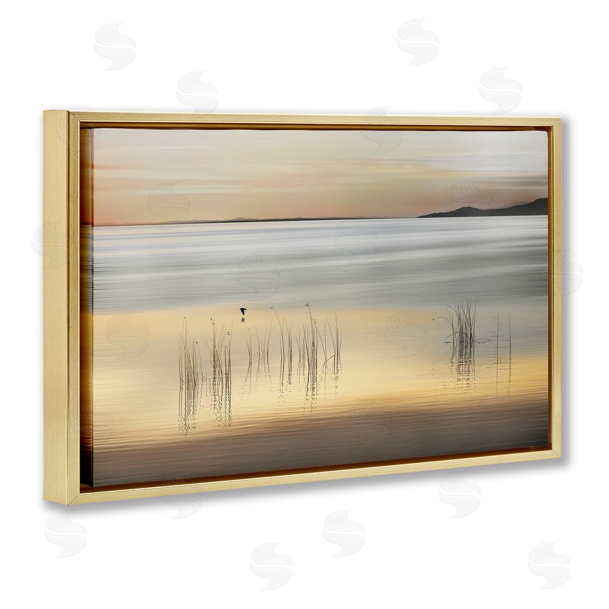 Marvin Pelkey Golden Marsh Grasses Canvas Wall Art Print
