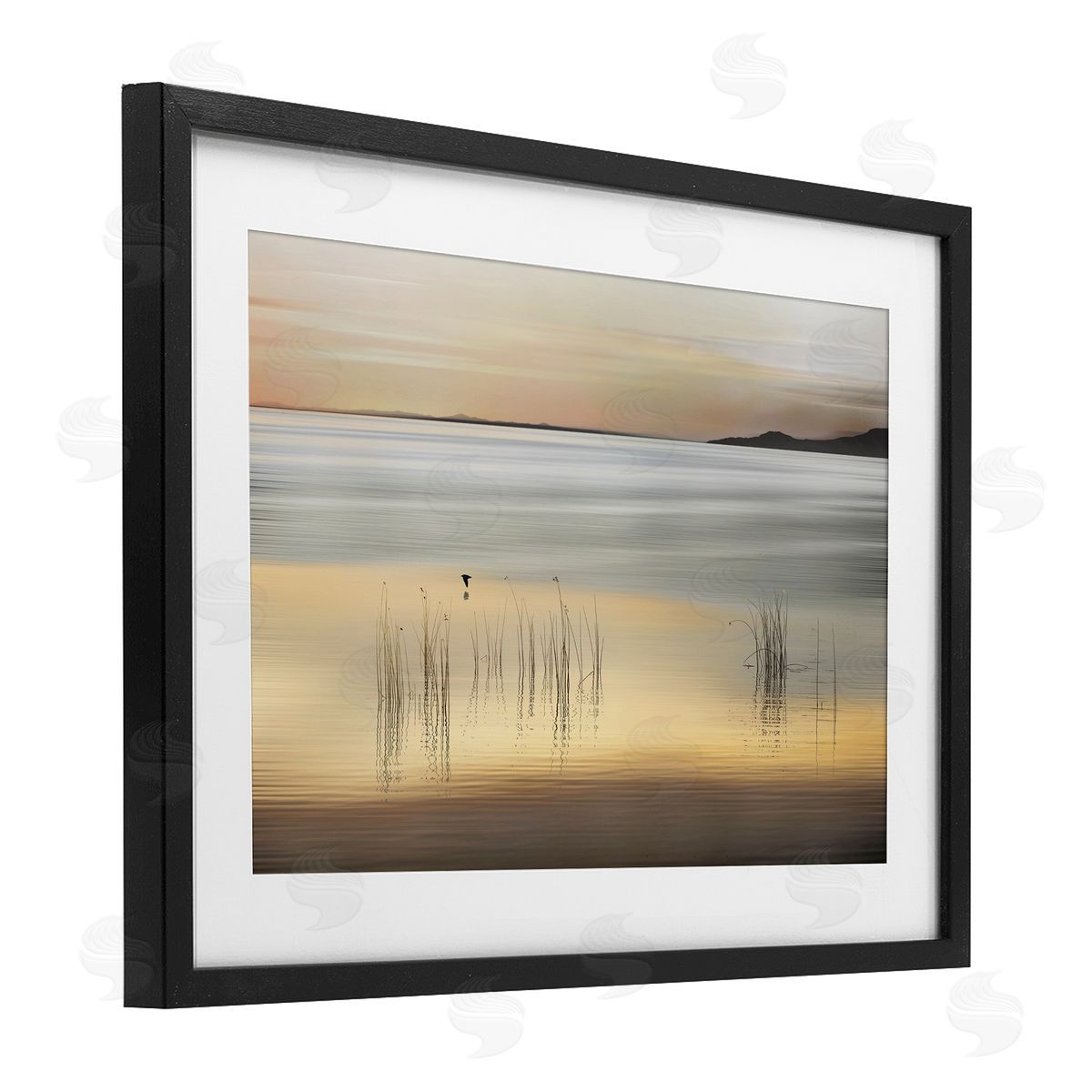 Marvin Pelkey Golden Marsh Grasses Canvas Wall Art Print