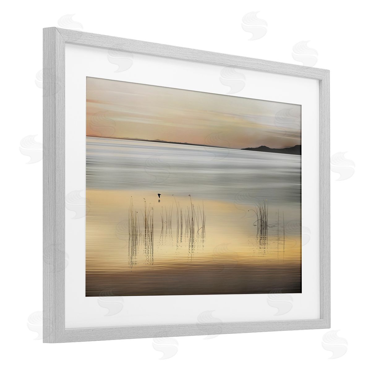 Marvin Pelkey Golden Marsh Grasses Canvas Wall Art Print