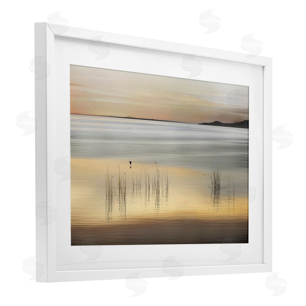 Marvin Pelkey Golden Marsh Grasses Canvas Wall Art Print