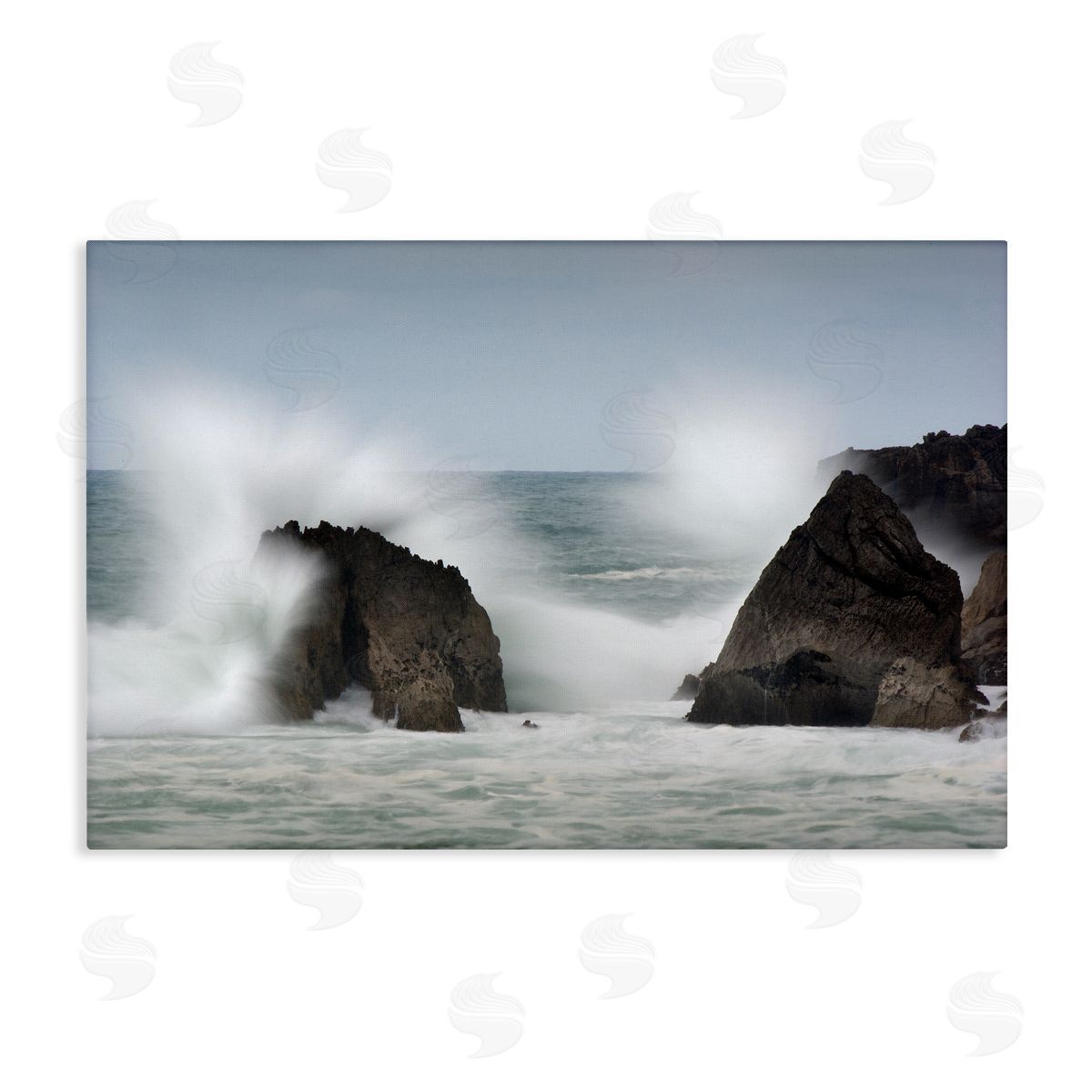 Urtzi Vera Juego De Olas Ocean Spray Canvas Wall Art Print