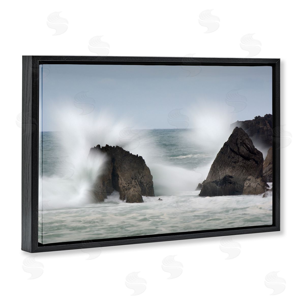 Urtzi Vera Juego De Olas Ocean Spray Canvas Wall Art Print