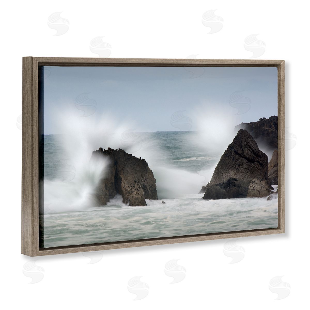 Urtzi Vera Juego De Olas Ocean Spray Canvas Wall Art Print