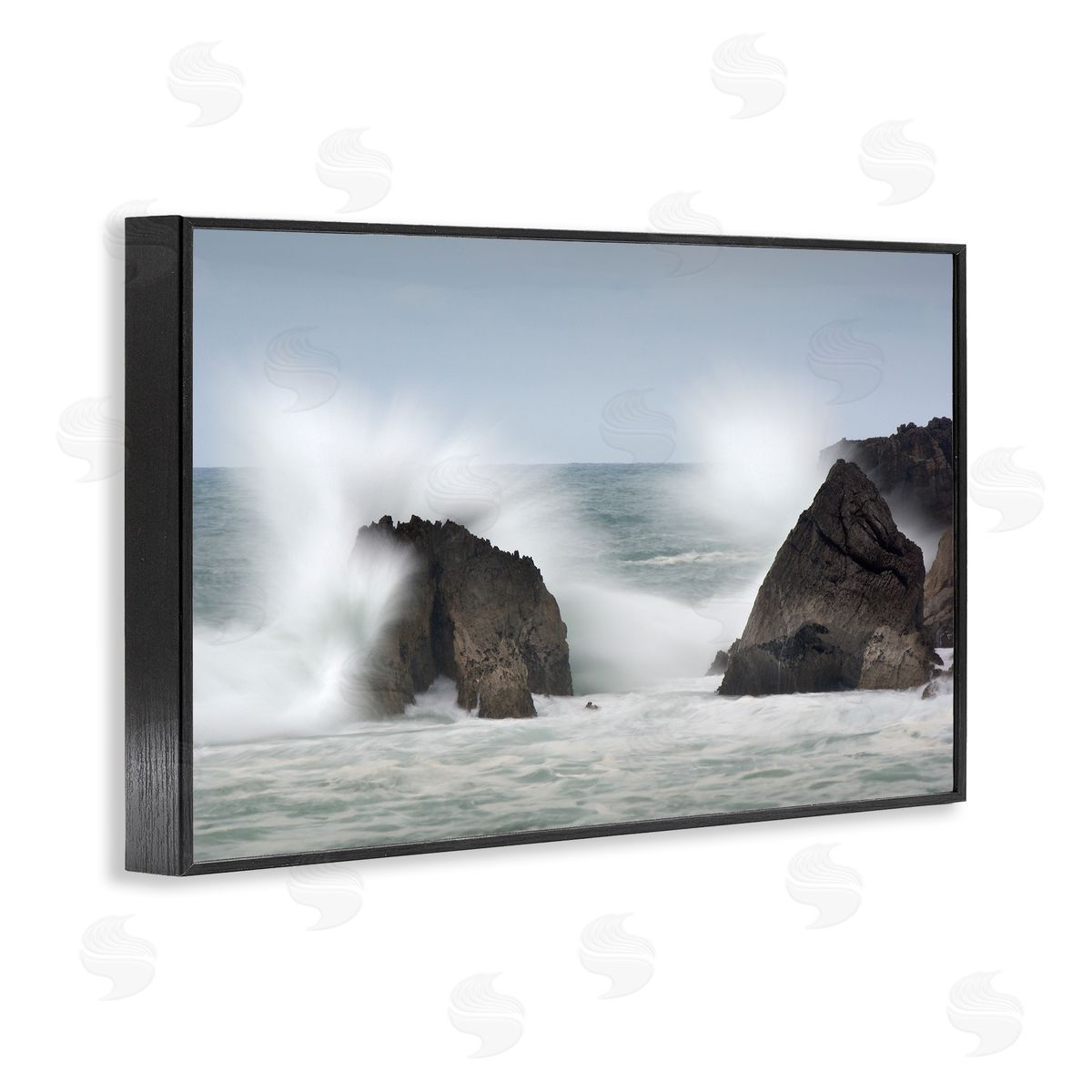 Urtzi Vera Juego De Olas Ocean Spray Canvas Wall Art Print