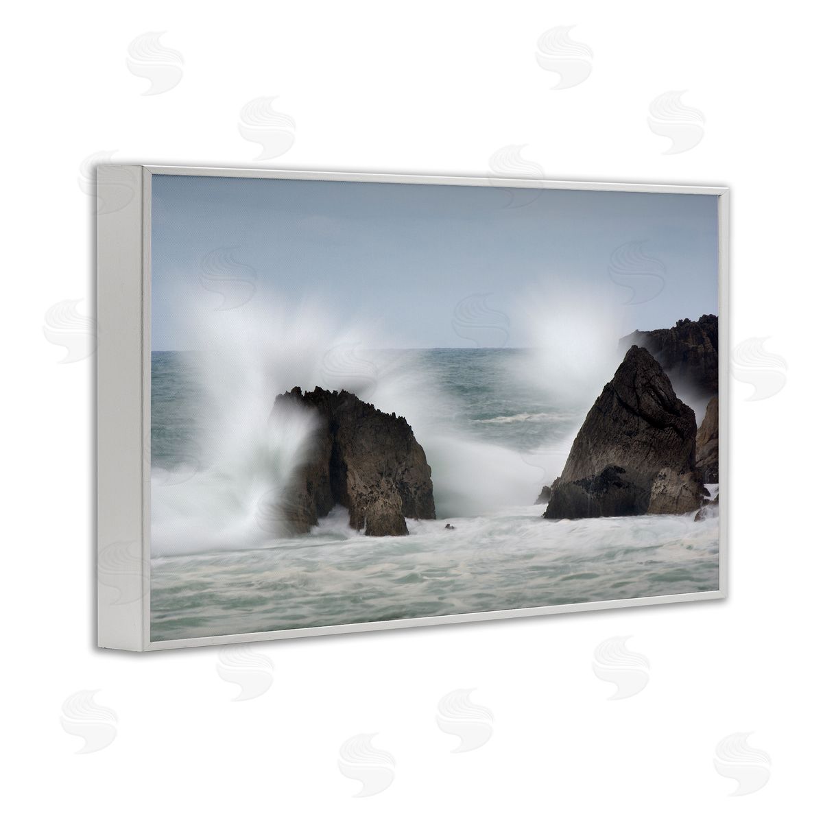 Urtzi Vera Juego De Olas Ocean Spray Canvas Wall Art Print