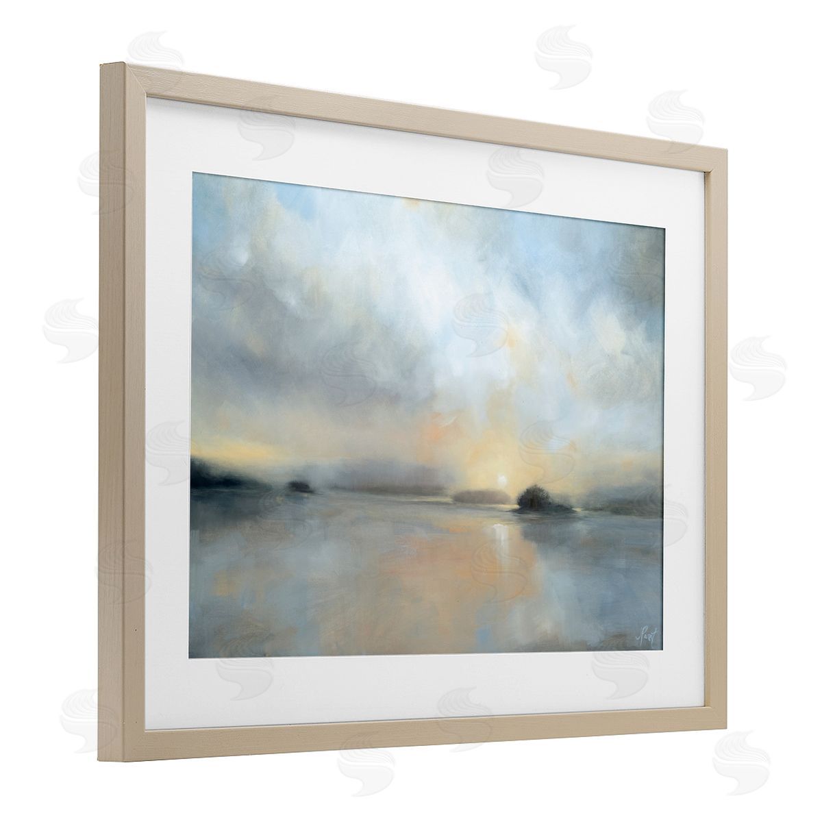 Joanne Parent December Mists Seascape Canvas Wall Art Print