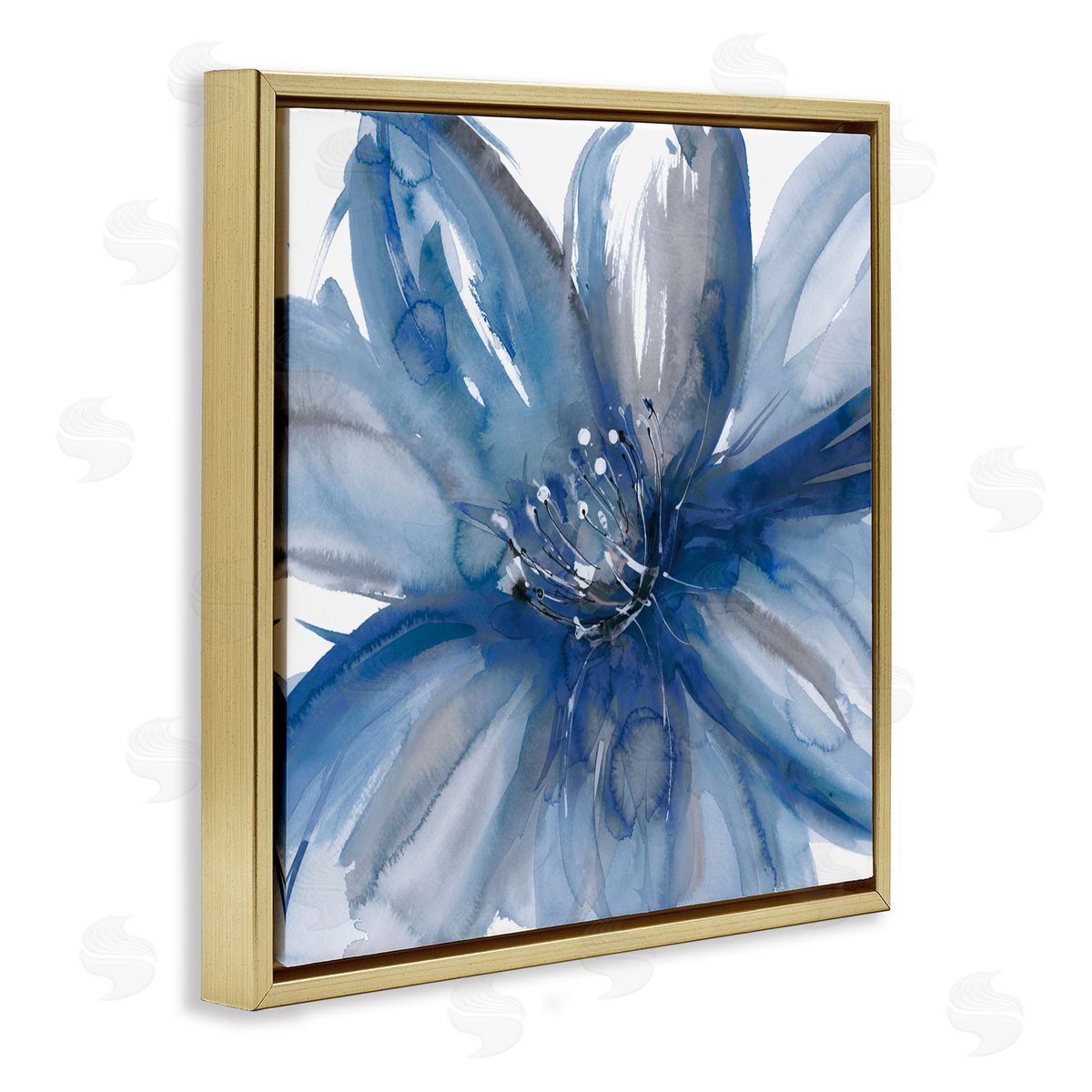 Rebecca Meyers Blue Beauty Blossom Canvas Wall Art Print