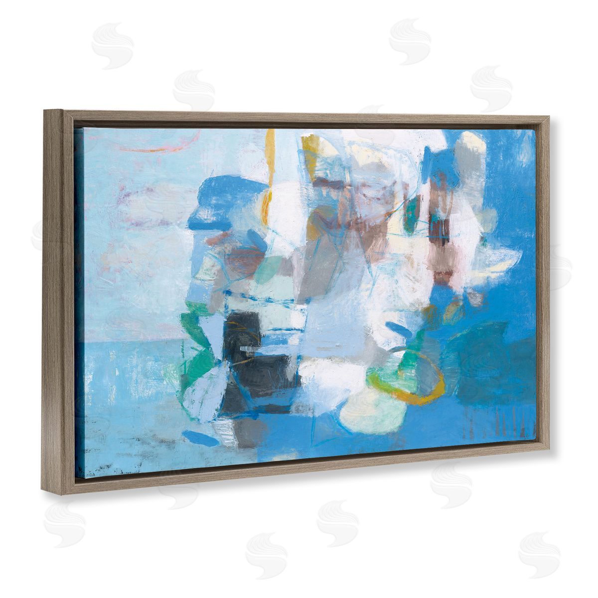 Jennifer Cummings Shift In Perspective Abstraction Canvas Wall Art Print