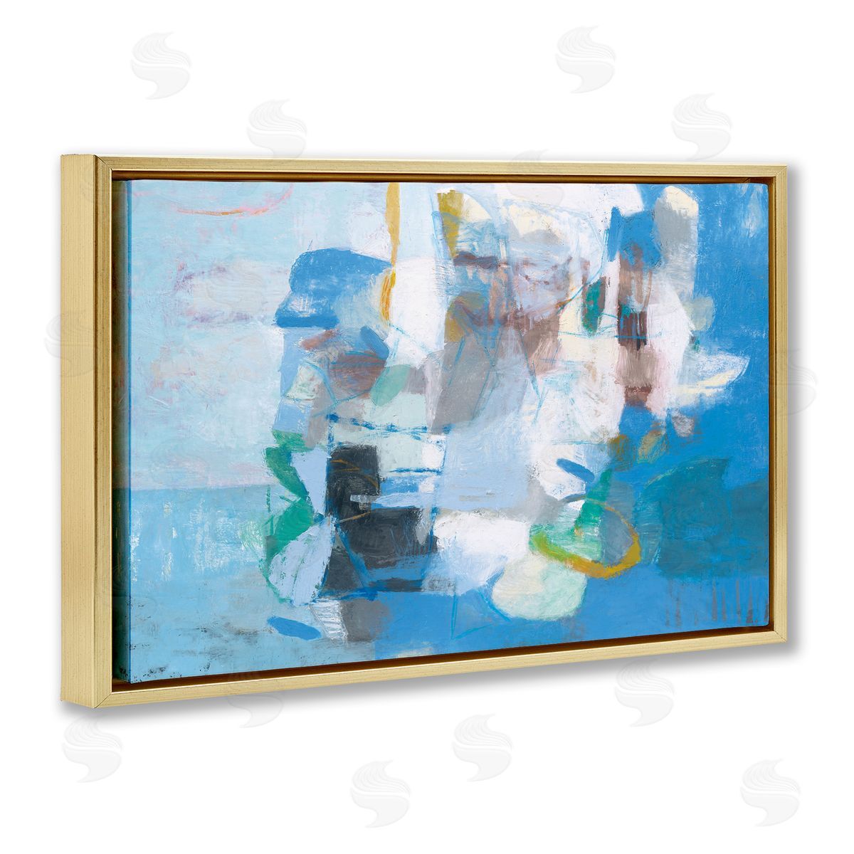 Jennifer Cummings Shift In Perspective Abstraction Canvas Wall Art Print