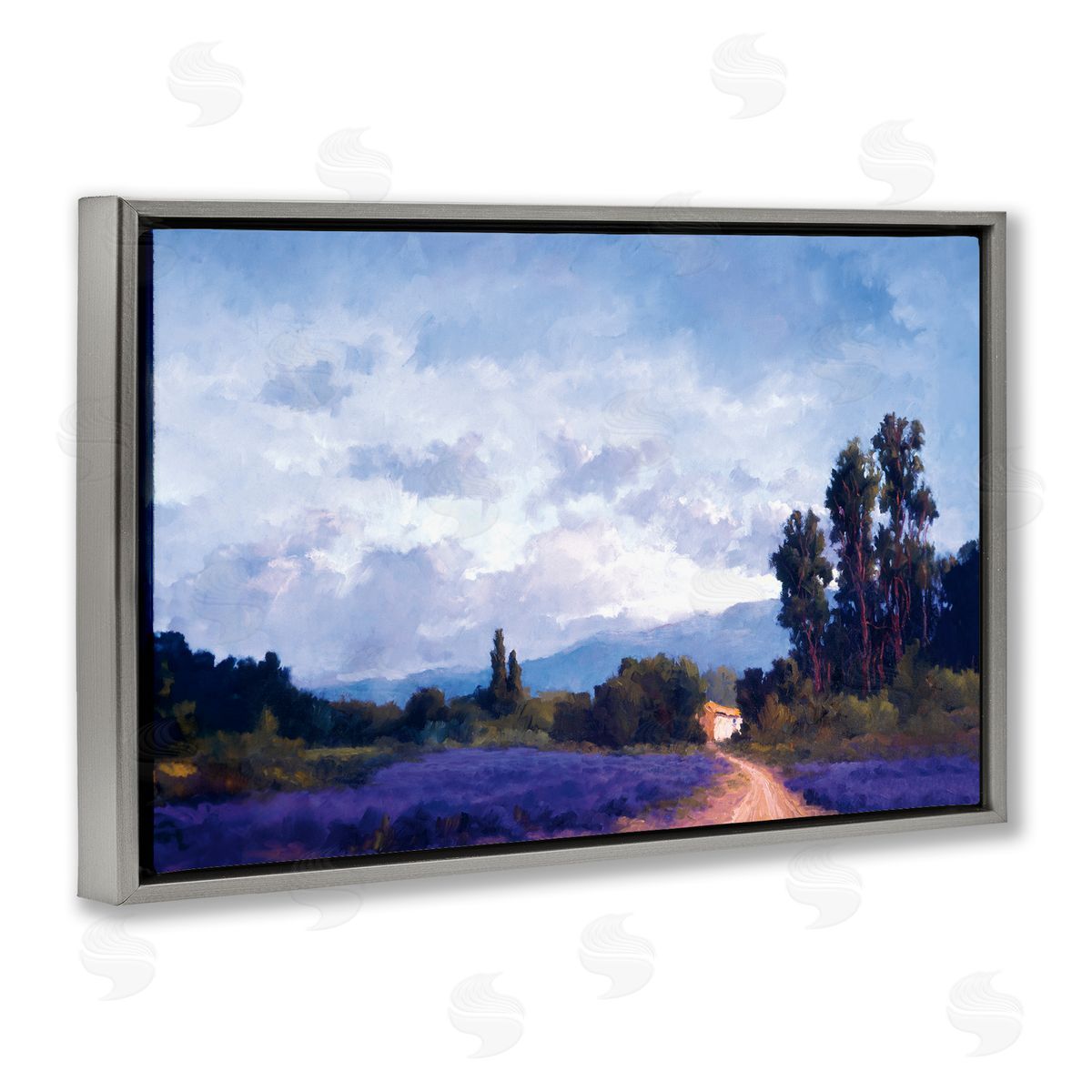 Brigitte Curt Early Light over Countryside Canvas Wall Art Print
