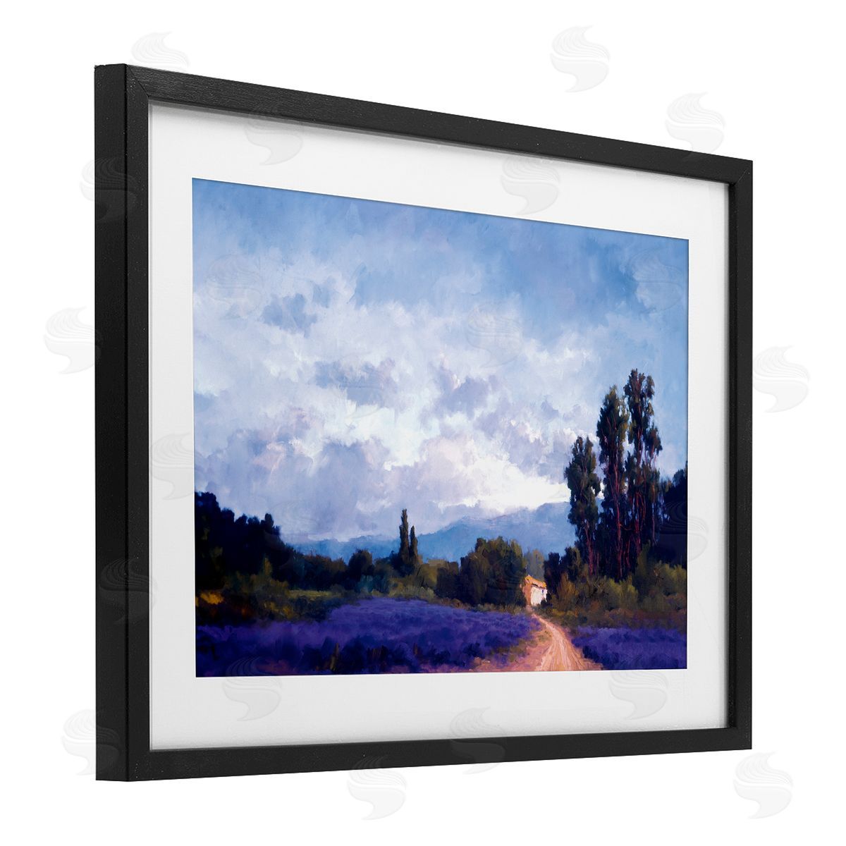 Brigitte Curt Early Light over Countryside Canvas Wall Art Print