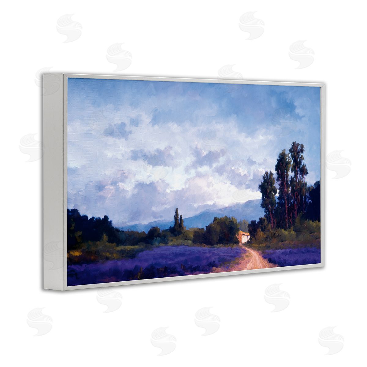 Brigitte Curt Early Light over Countryside Canvas Wall Art Print