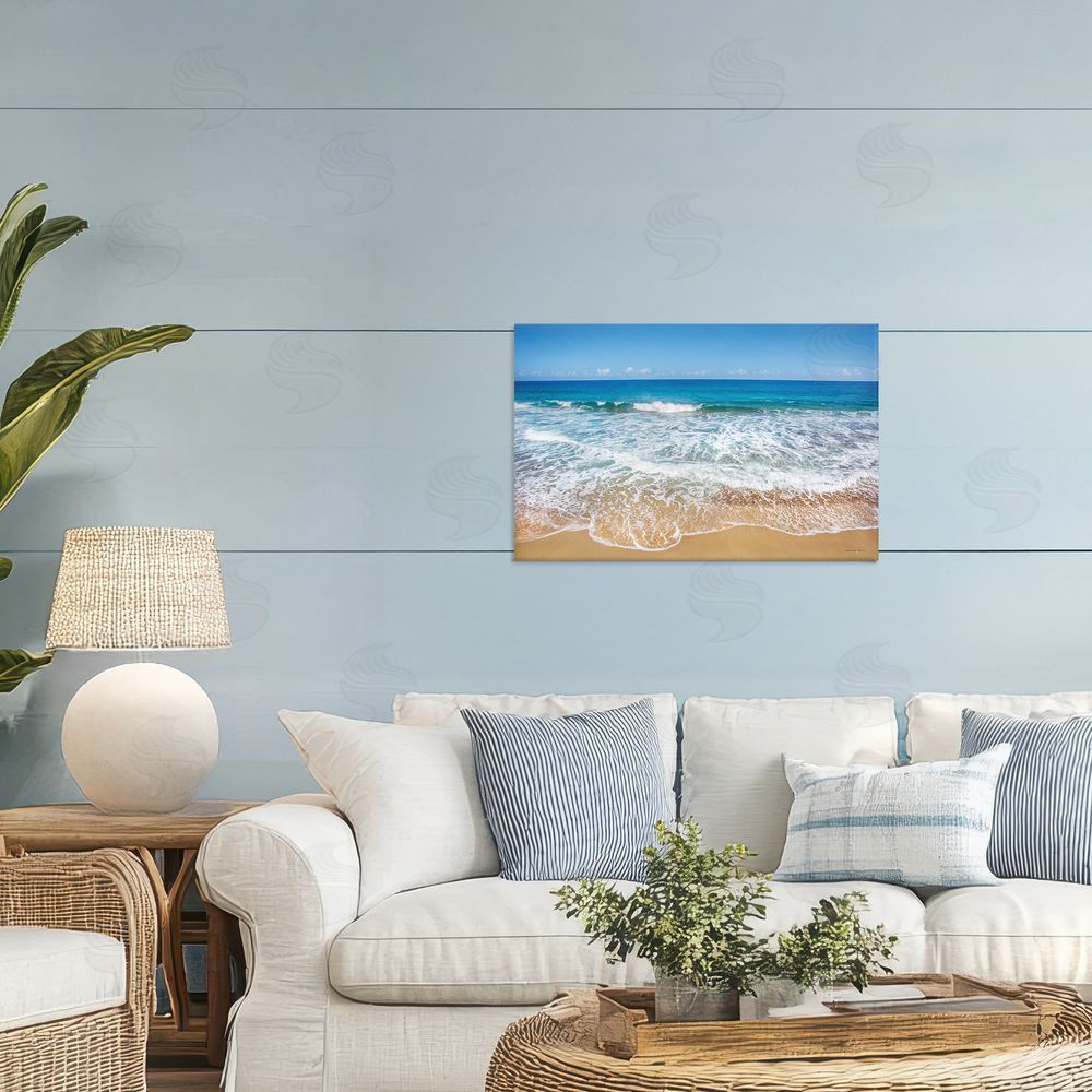 Seven Trees Design Rugged Shoreline Tides Canvas Art on Wall