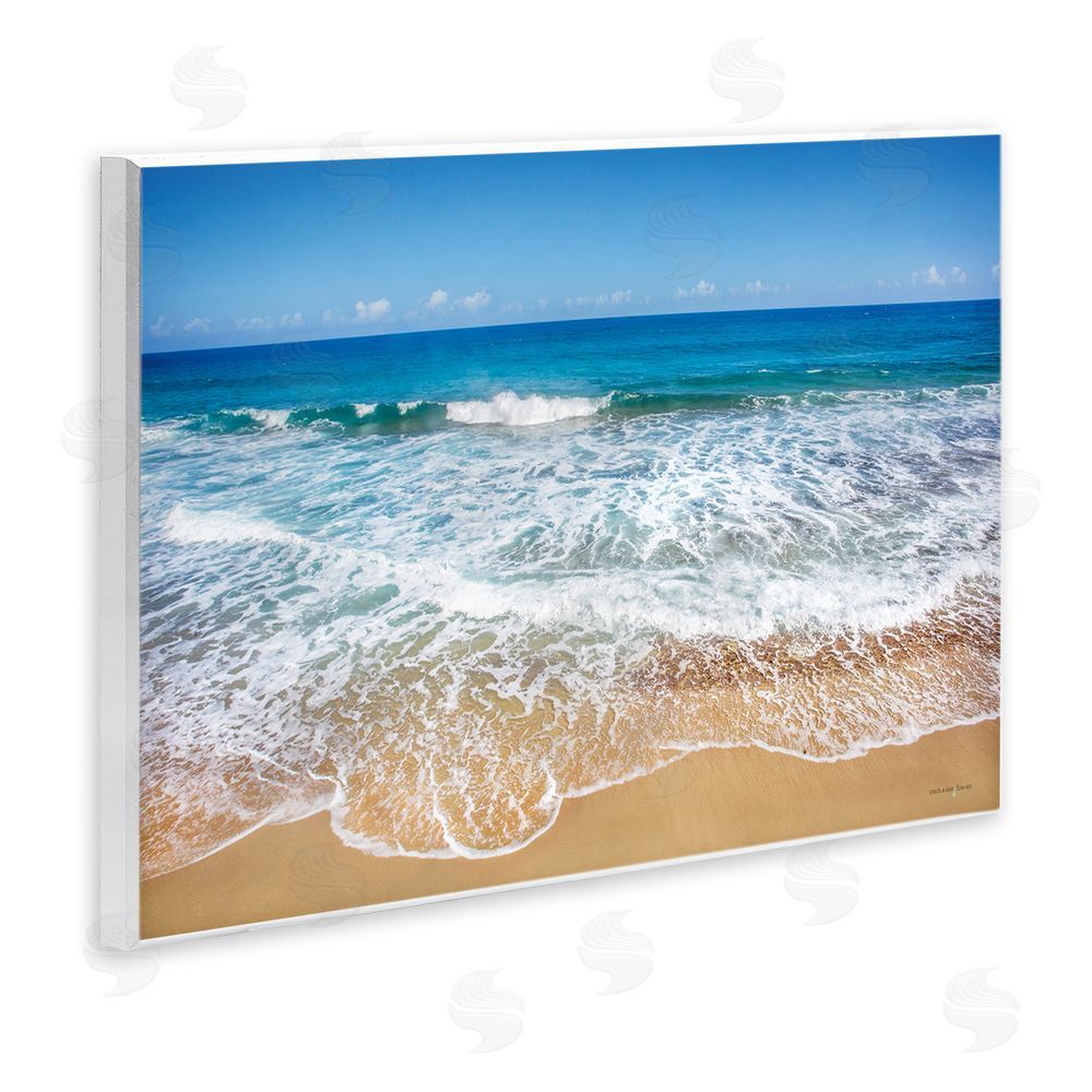Seven Trees Design Rugged Shoreline Tides Wall Plaque Art Print