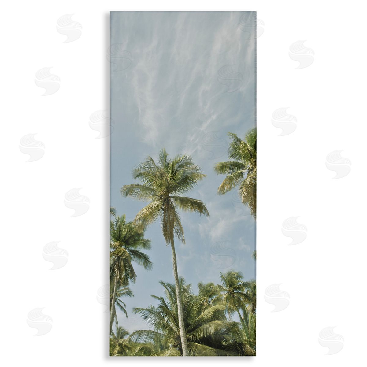 Seven Trees Design Magens Bay Beach Palms Canvas Wall Art Print
