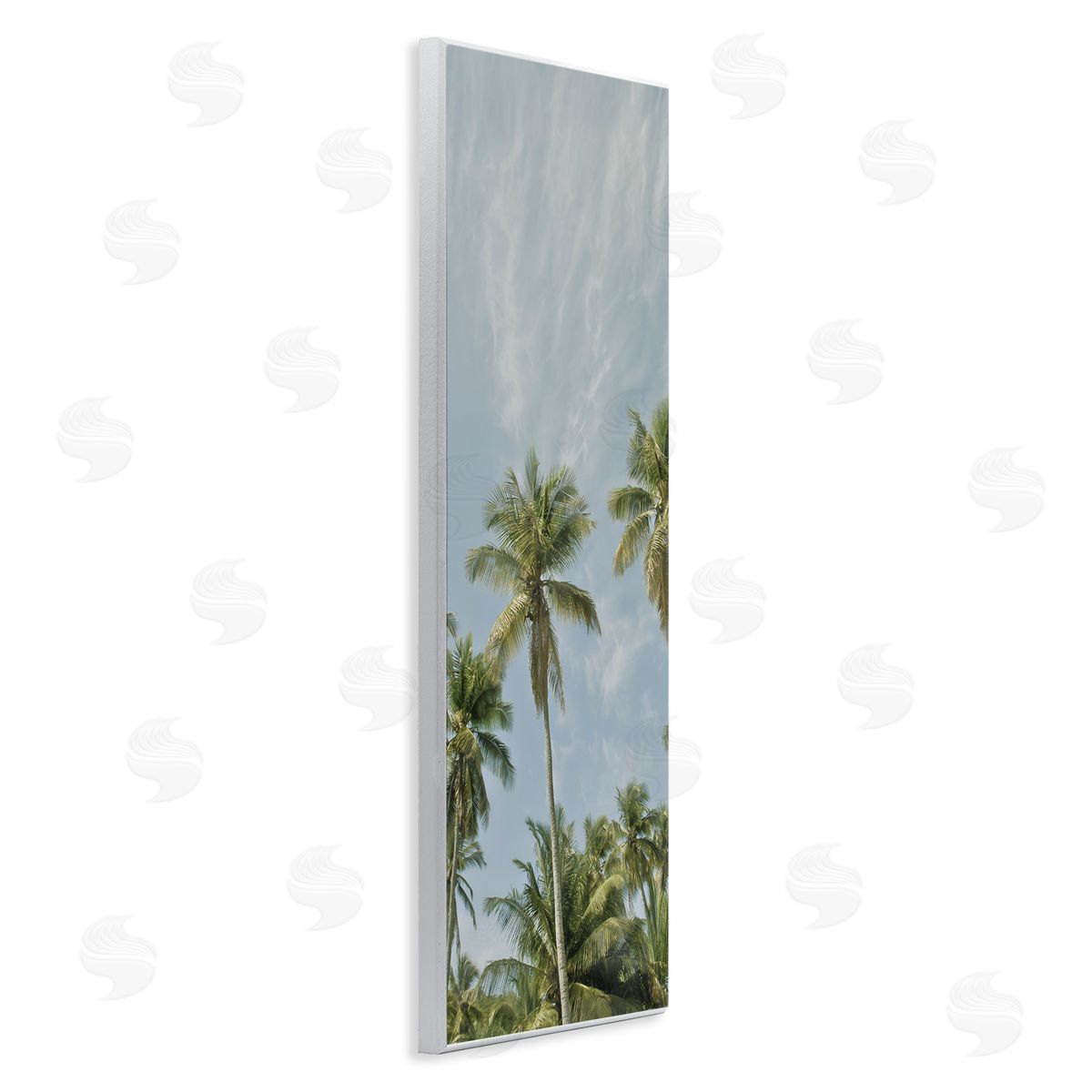 Seven Trees Design Magens Bay Beach Palms Wall Plaque Art Print