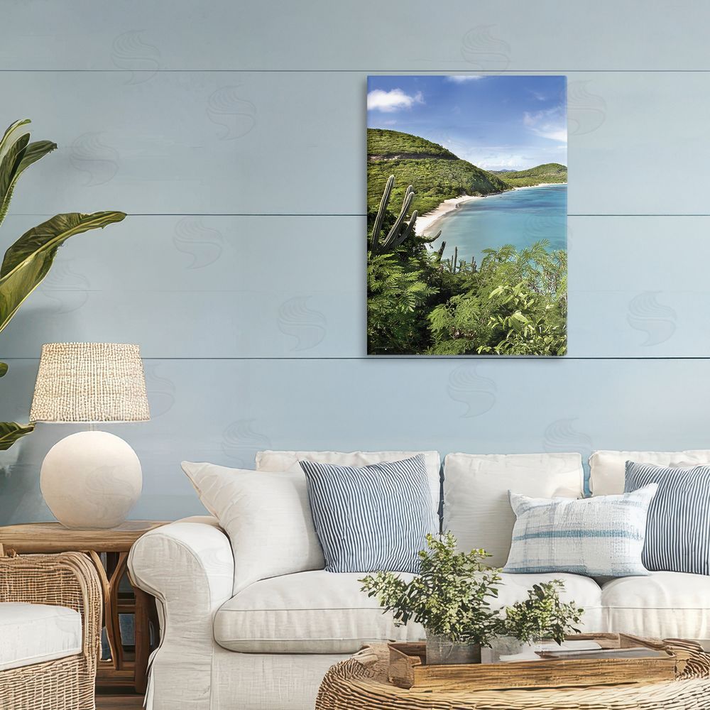 Seven Trees Design Caribbean Overlook View Canvas Art on Wall