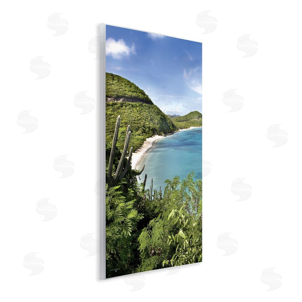 Seven Trees Design Caribbean Overlook View Wall Plaque Art Print
