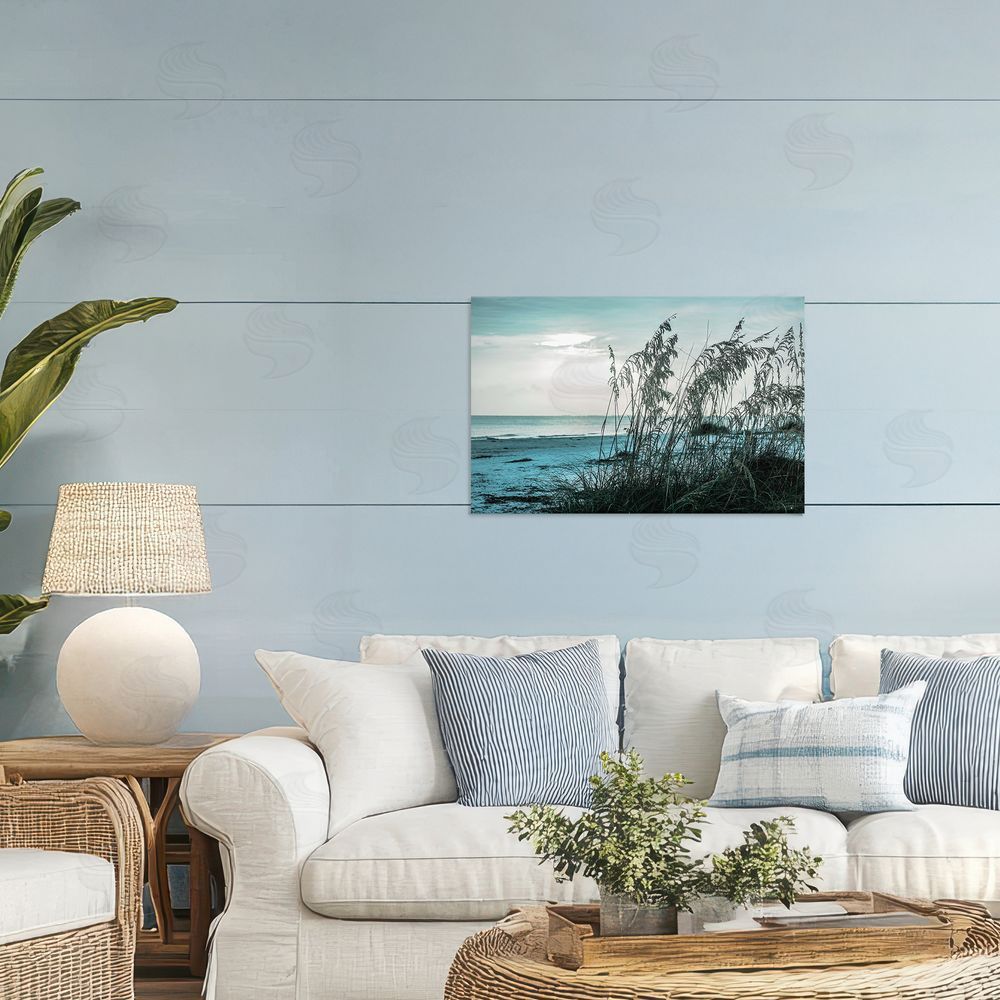 Seven Trees Design Turquoise Waters Horizon Canvas Art on Wall