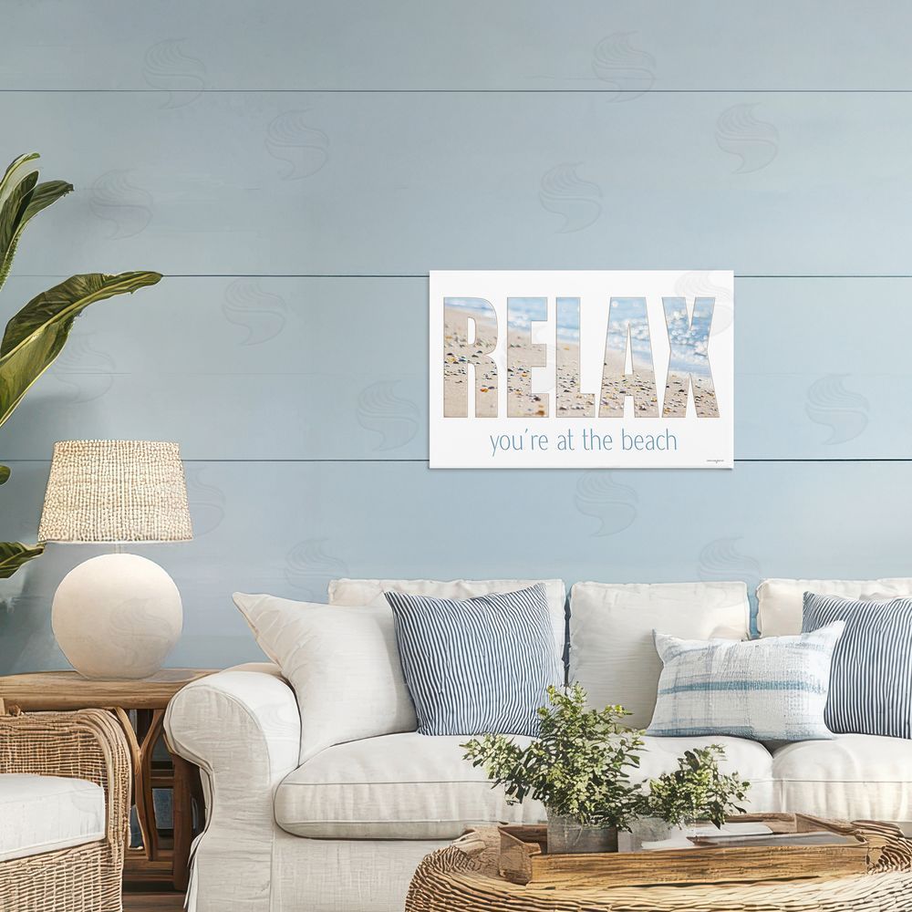 Seven Trees Design Relax You're At The Beach Canvas Art on Wall