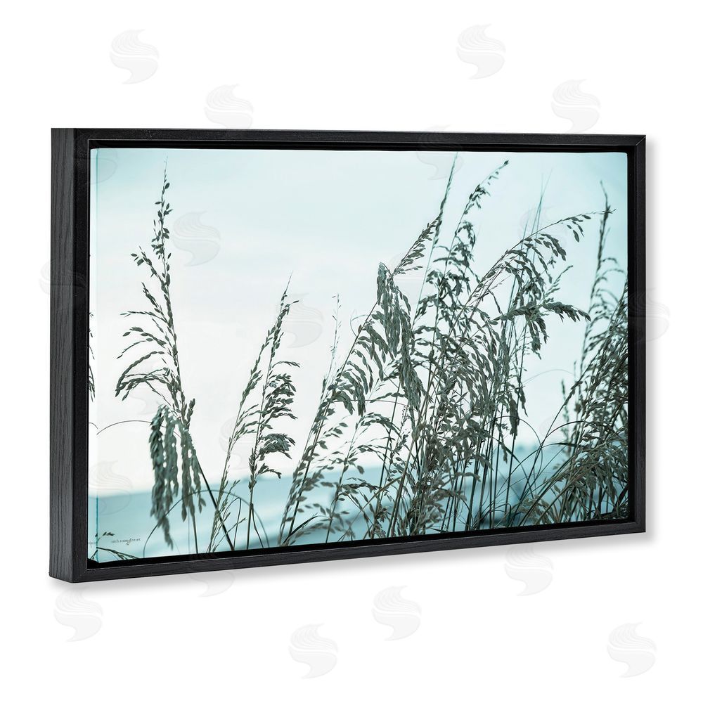 Seven Trees Design Hidden Horizon View Black Floating Frame Canvas Wall Art Print