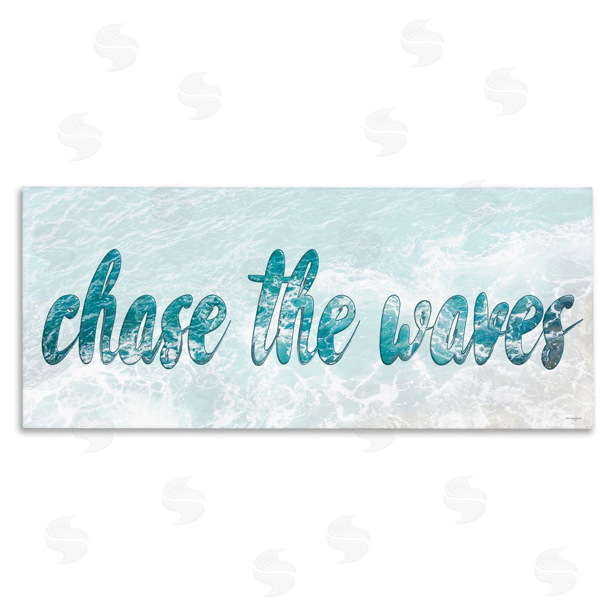 Seven Trees Design Chase The Waves Canvas Wall Art Print