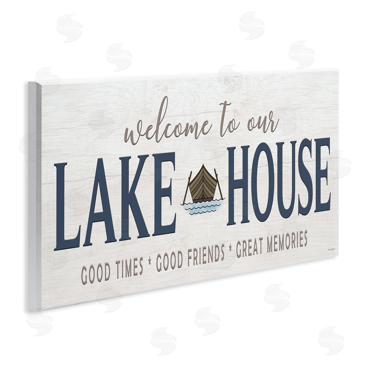 Seven Trees Design Great Memories Lake House Wall Plaque Art Print