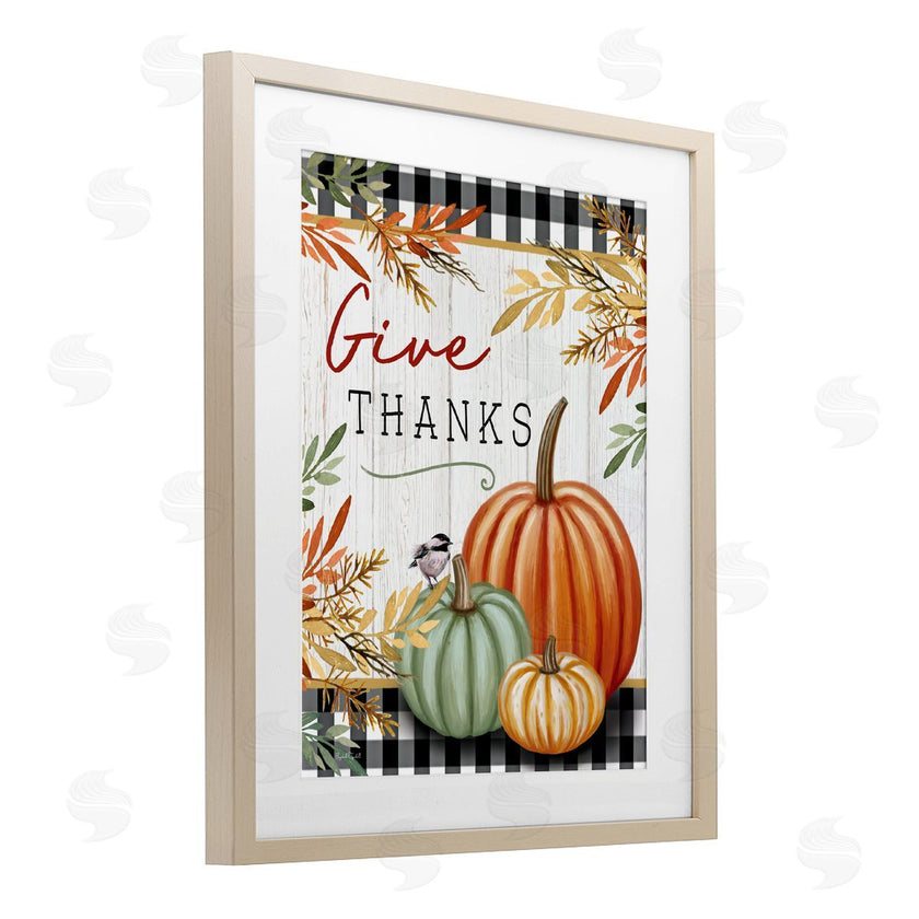 Elizabeth Tyndall | Give Thanks Gingham & Pumpkins
